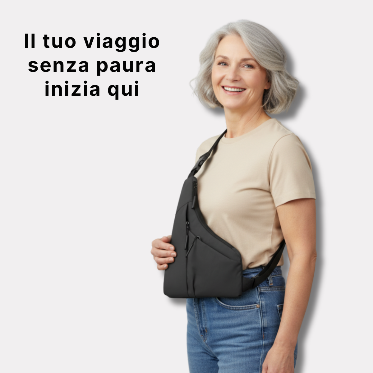 Borsa Anti-Furto a Tracolla