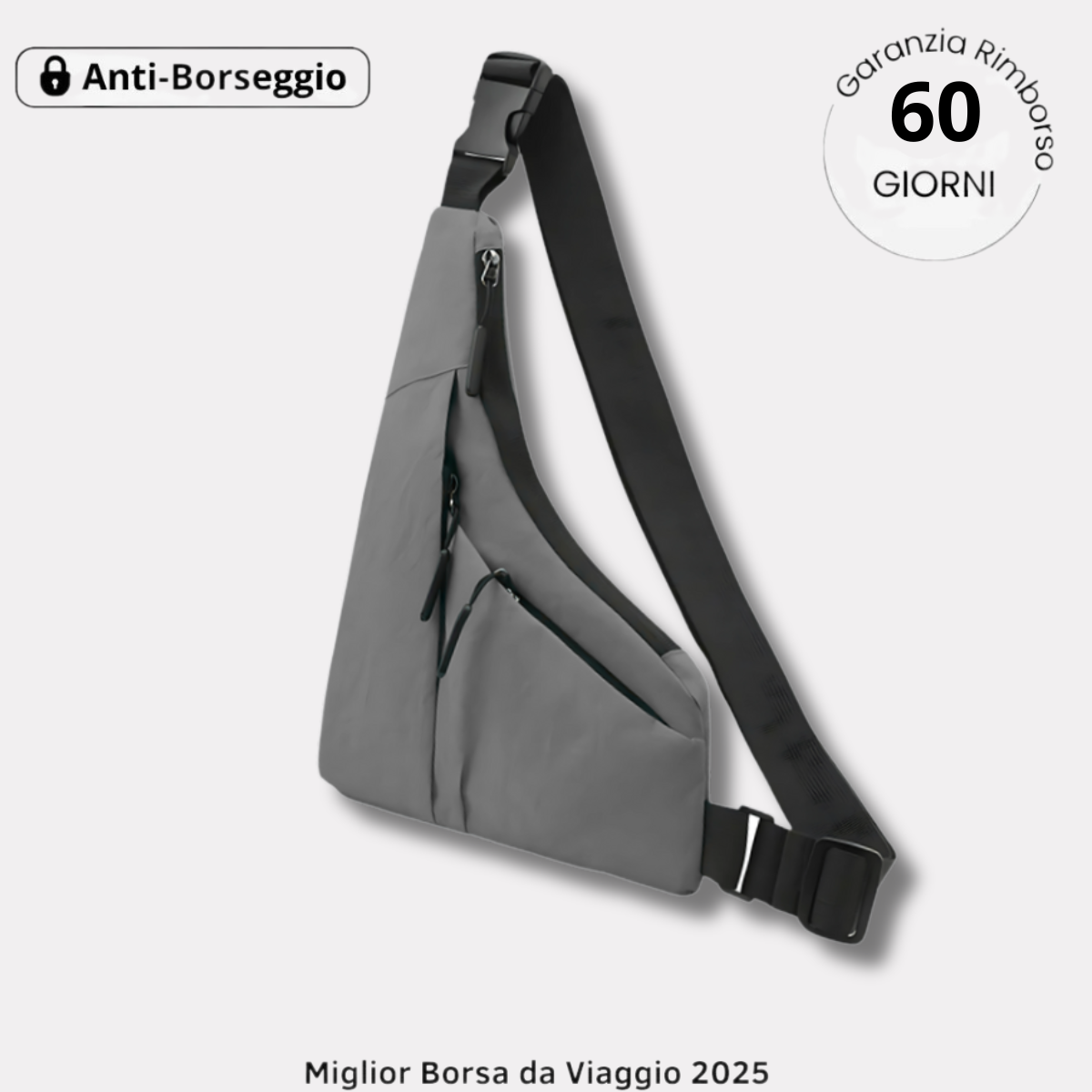 Borsa Anti-Furto a Tracolla
