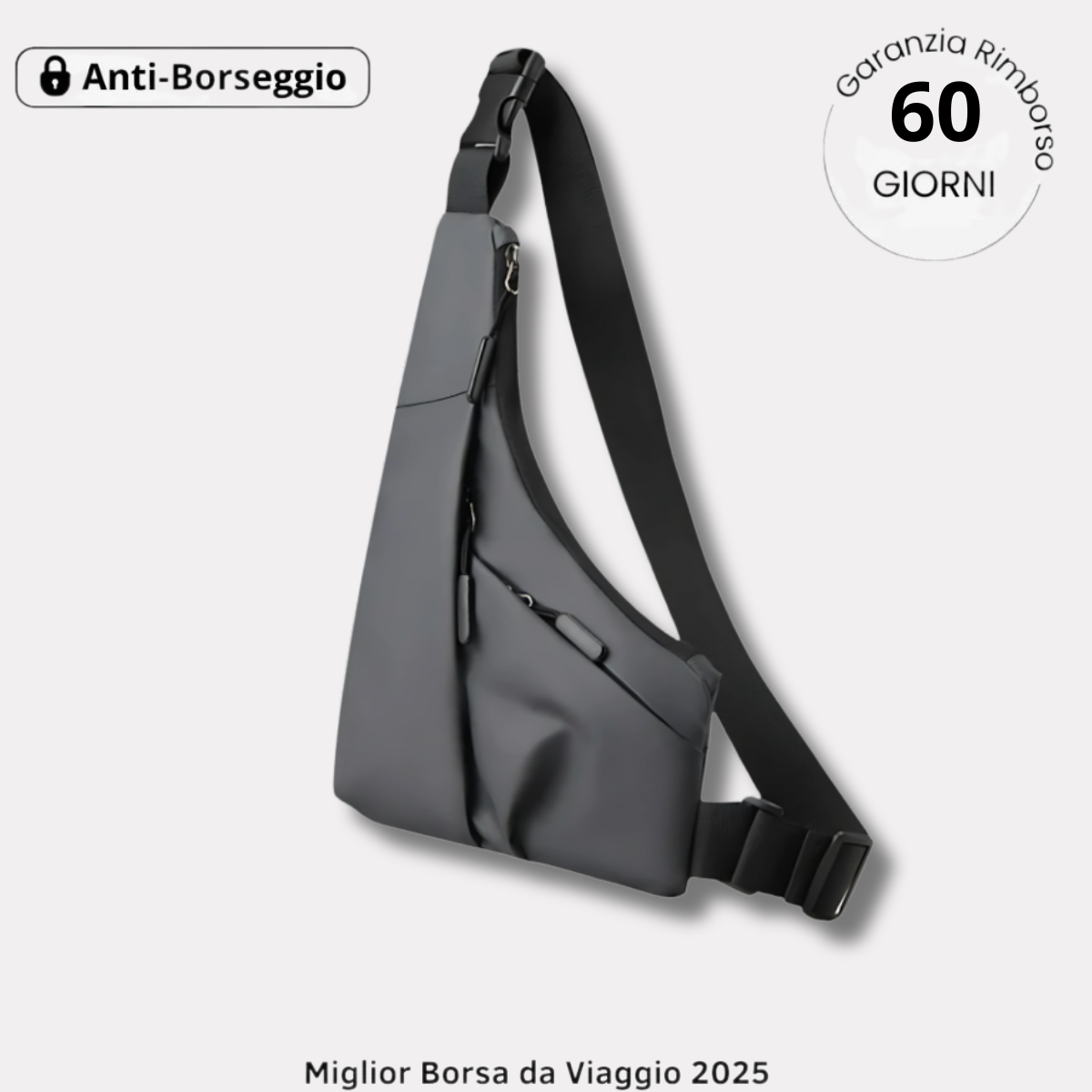 Borsa Anti-Furto a Tracolla
