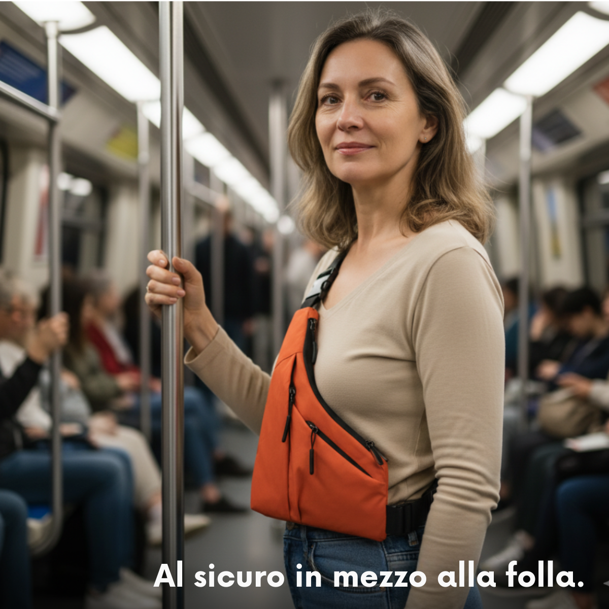 Borsa Anti-Furto a Tracolla