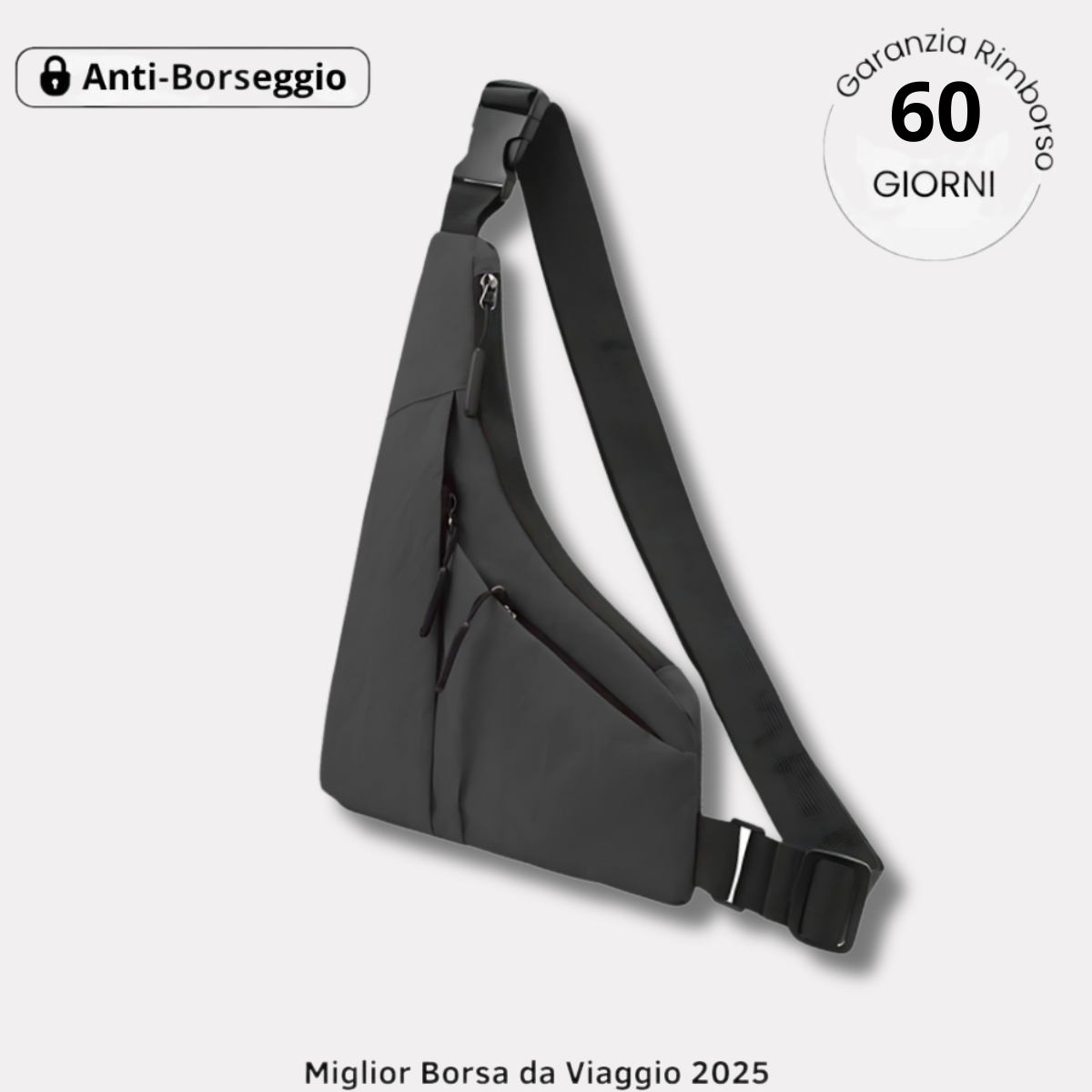 Borsa Anti-Furto a Tracolla
