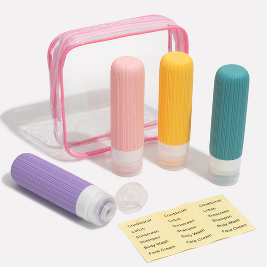 Flaconi da viaggio per cosmetici 4 pezzi