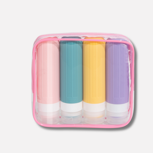 Flaconi da viaggio per cosmetici 4 pezzi